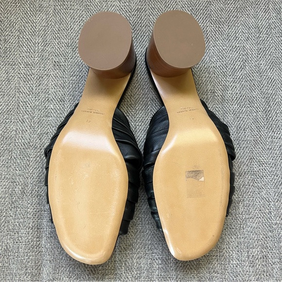 Mansur Gavriel Ruched Open Toe Mule - Picture 3 of 3